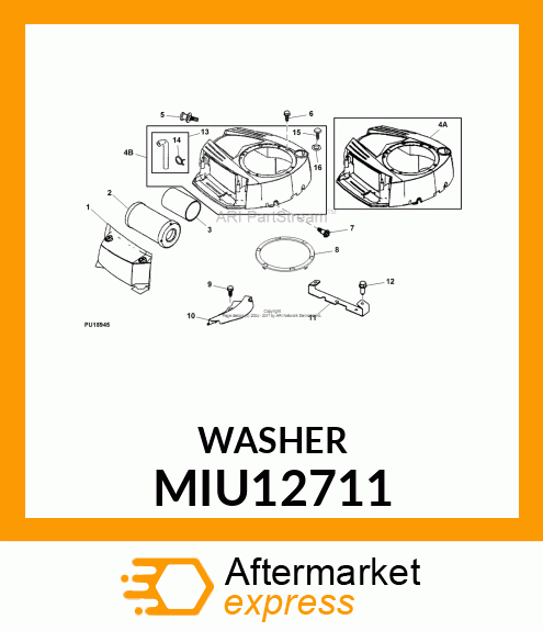 WASHER, WASHER(FUEL PUMP) MIU12711