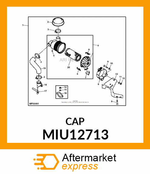 CAP MIU12713