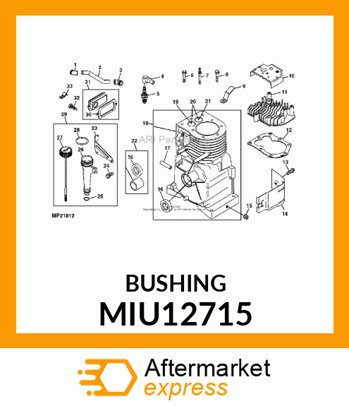 BUSHING MIU12715