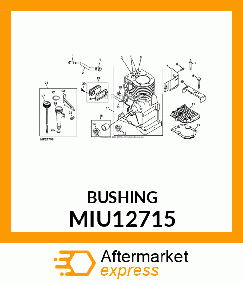 BUSHING MIU12715