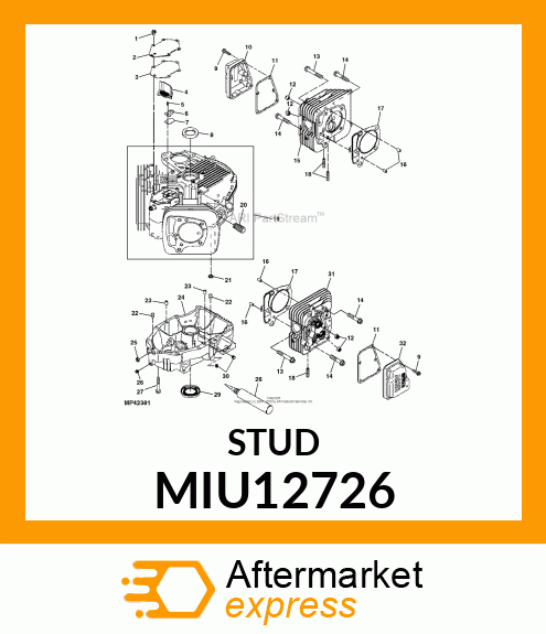 STUD BOLT MIU12726