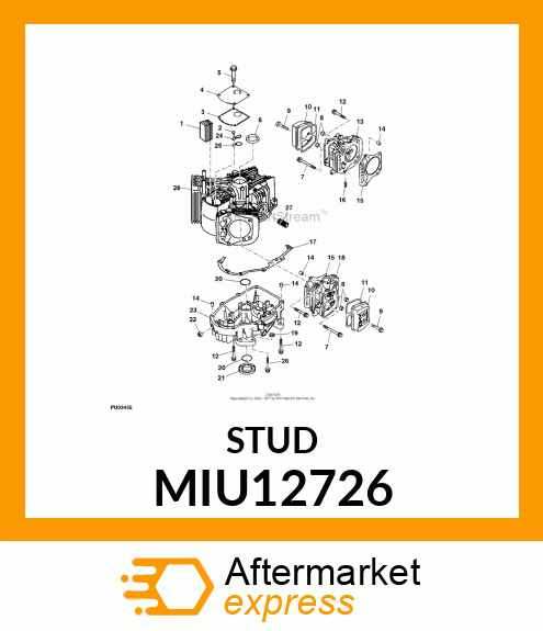 STUD BOLT MIU12726