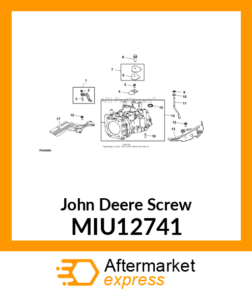 SCREW (BREATHER REED) MIU12741