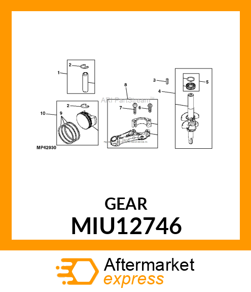 GEAR MIU12746