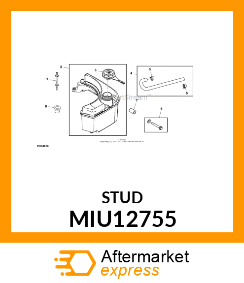 SCREW (FUEL TANK) MIU12755