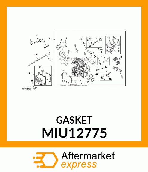 GASKET MIU12775