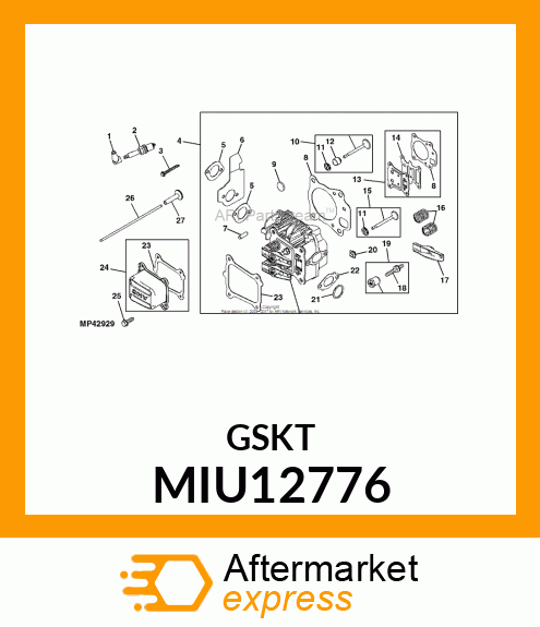 GASKET MIU12776