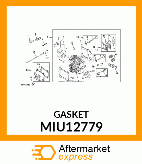 GASKET MIU12779