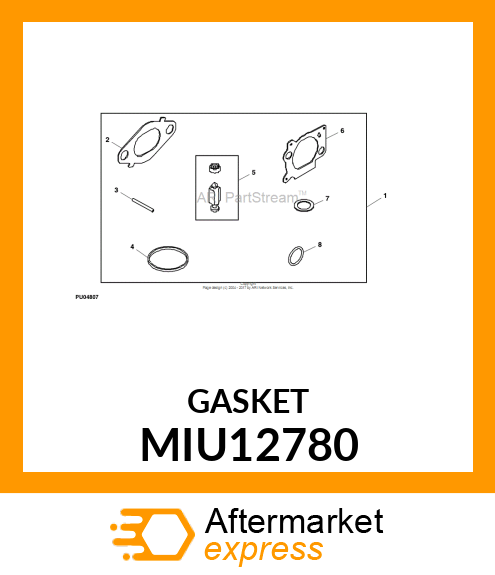 GASKET MIU12780