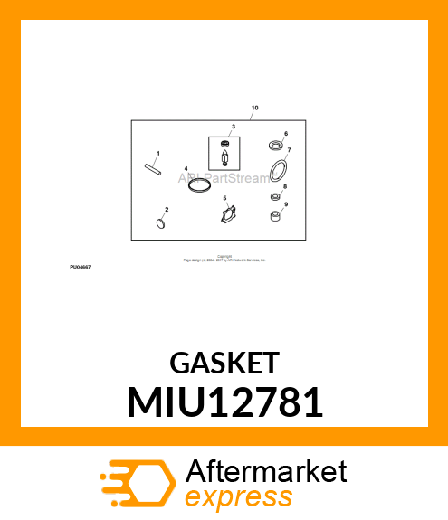 GASKET MIU12781