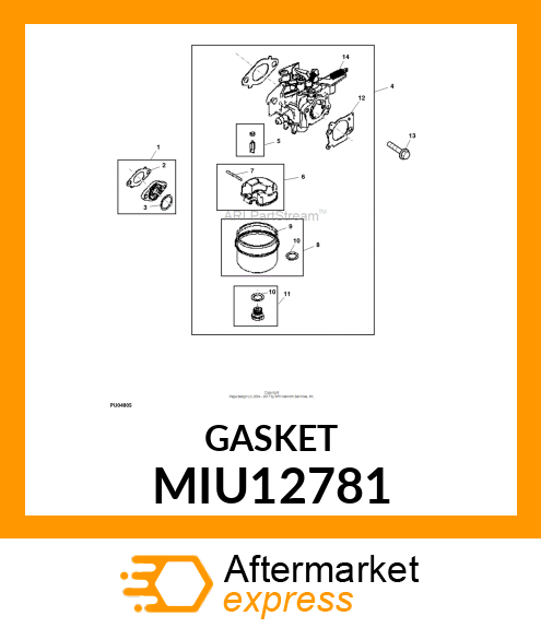 GASKET MIU12781