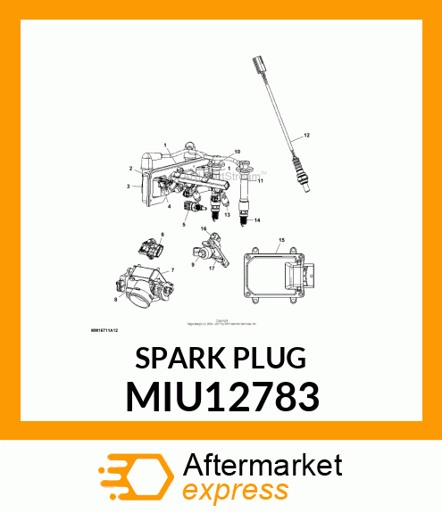 SPARK PLUG MIU12783
