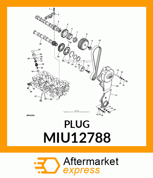 SHIM, AIR VALVE, 2.18MM MIU12788