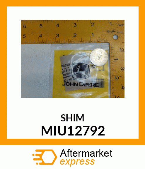 SHIM,AIR VALVE, 2.42MM MIU12792