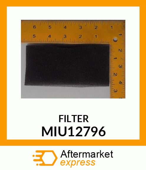 FILTER ELEMENT, PREFILTER ELEMENT MIU12796