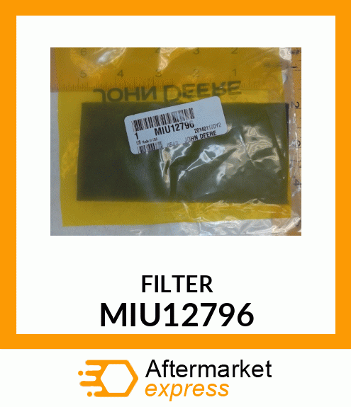 FILTER ELEMENT, PREFILTER ELEMENT MIU12796