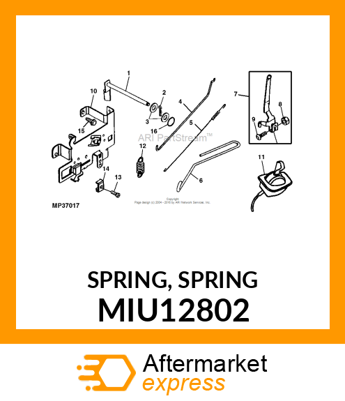 SPRING, SPRING MIU12802