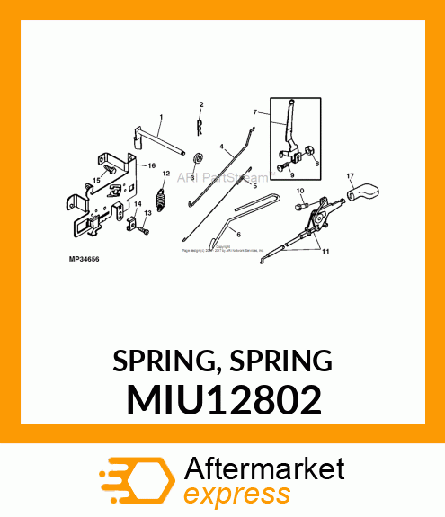 SPRING, SPRING MIU12802