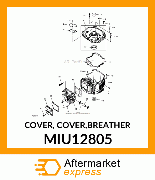 COVER, COVER,BREATHER MIU12805