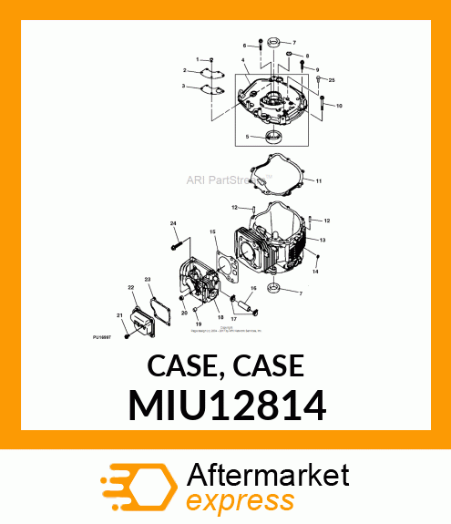 CASE, CASE MIU12814