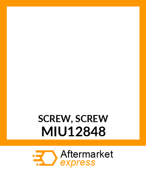 SCREW, SCREW MIU12848