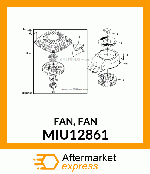 FAN, FAN MIU12861