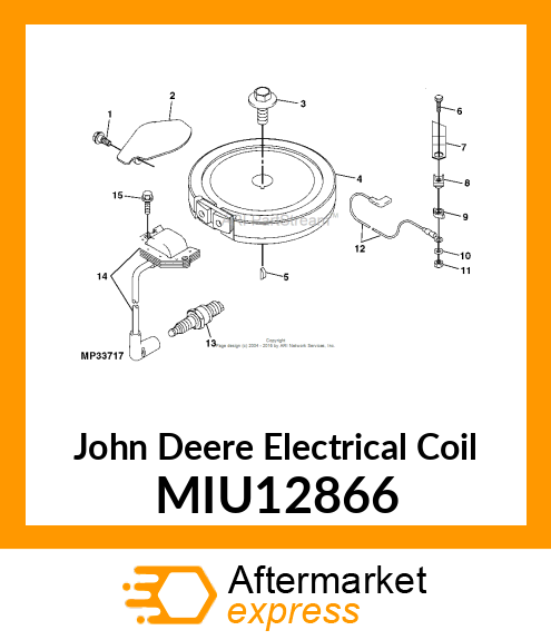 ELECTRICAL COIL, COIL MIU12866