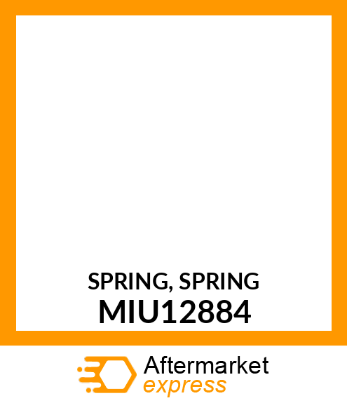 SPRING, SPRING MIU12884