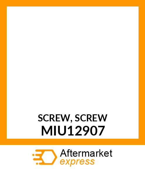 SCREW, SCREW MIU12907