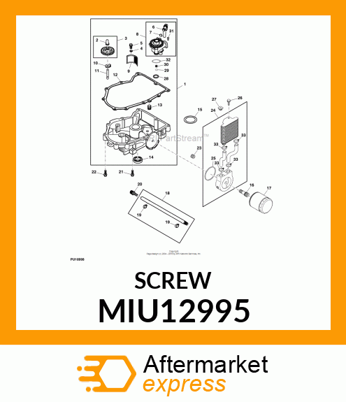 SCREW MIU12995