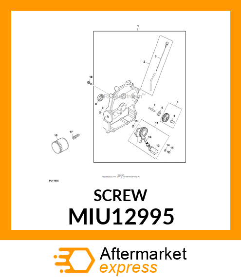 SCREW MIU12995