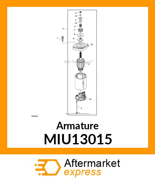 Armature MIU13015