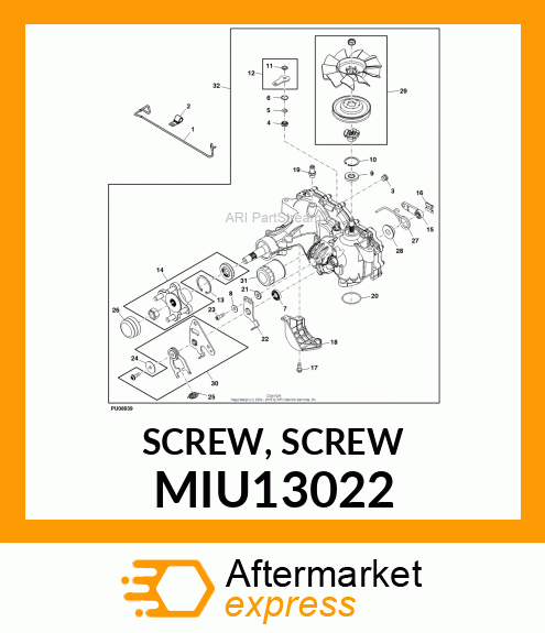 SCREW, SCREW MIU13022