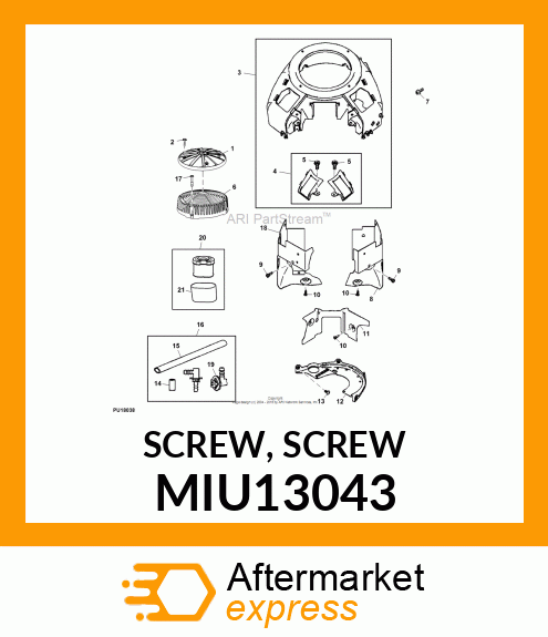 SCREW, SCREW MIU13043