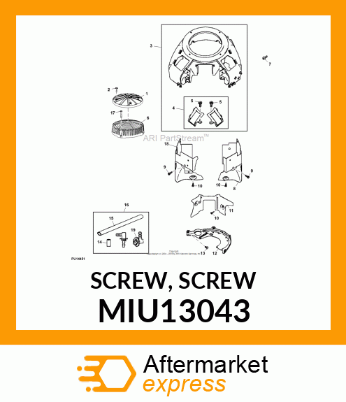 SCREW, SCREW MIU13043