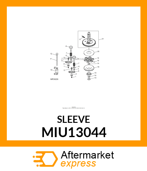 SLEEVE MIU13044