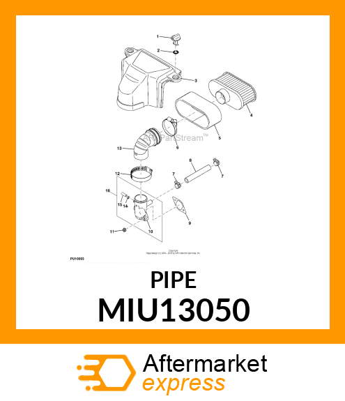 PIPE MIU13050