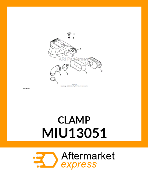 CLAMP MIU13051