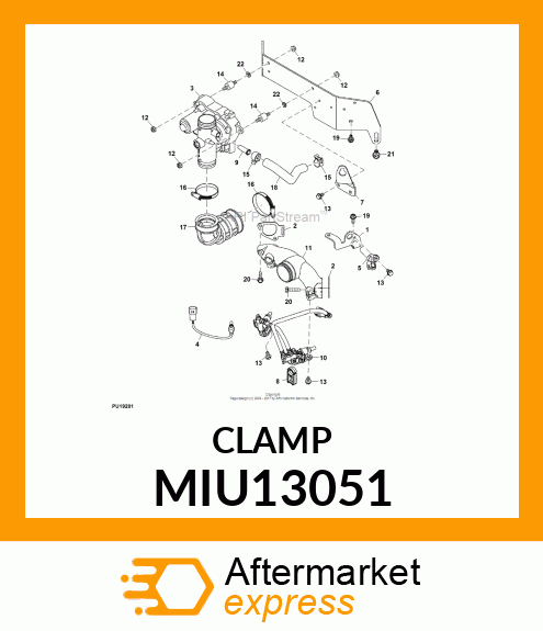 CLAMP MIU13051