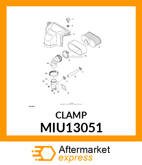 CLAMP MIU13051