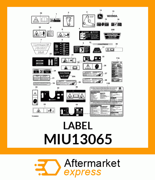 LABEL MIU13065