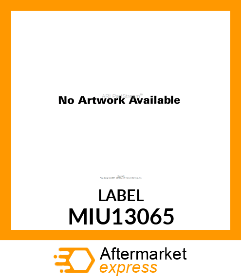 LABEL MIU13065