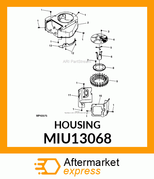 HOUSING MIU13068