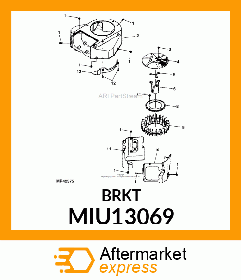 BRACKET MIU13069