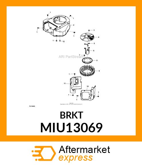 BRACKET MIU13069