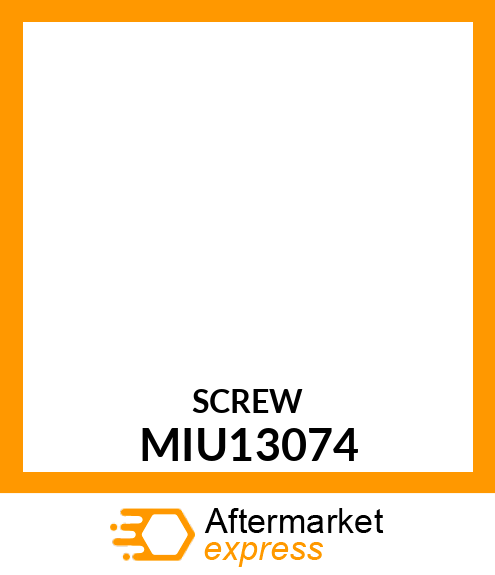 SCREW MIU13074