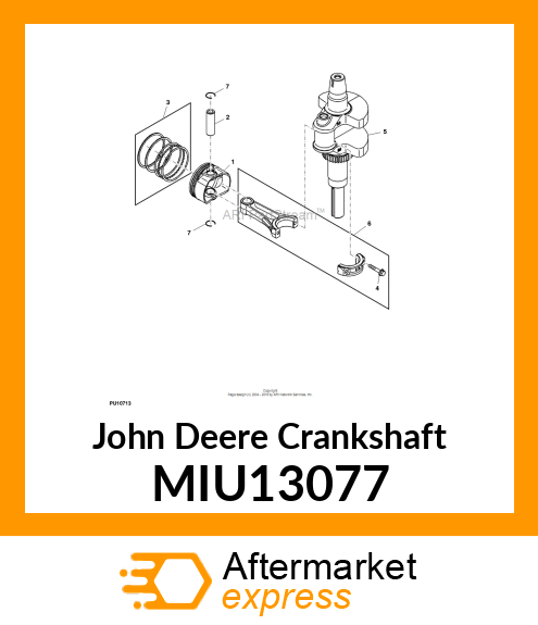 CRANKSHAFT MIU13077