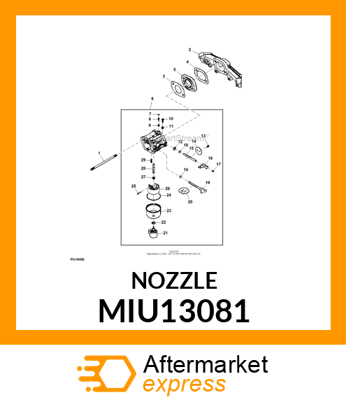 NOZZLE MIU13081