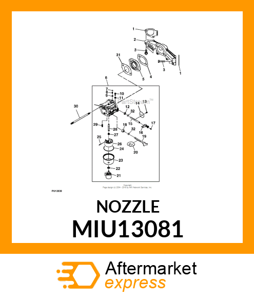 NOZZLE MIU13081
