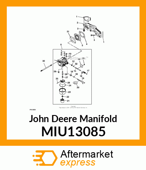 MANIFOLD MIU13085